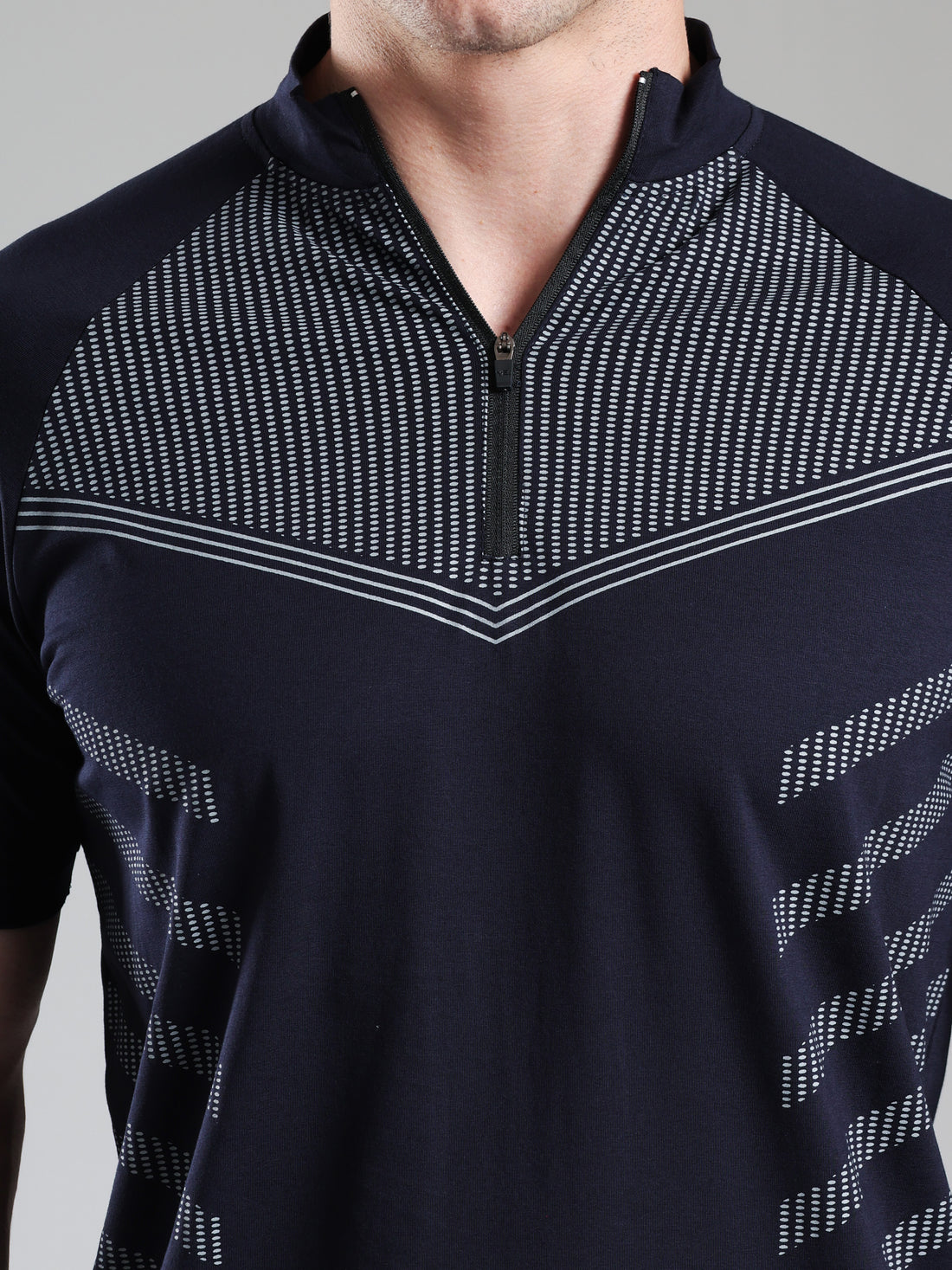 Grow AeroFlex Gym T-Shirt Navy