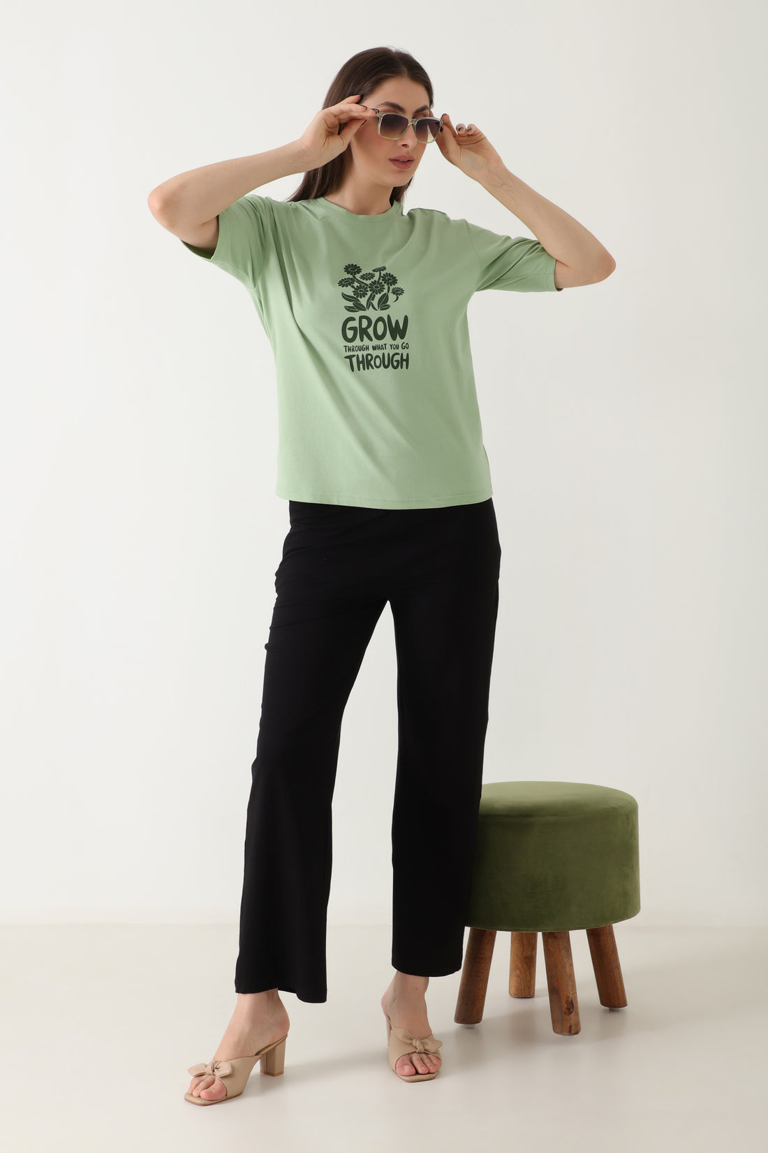 Lazee Luxe Tee Mint To Be