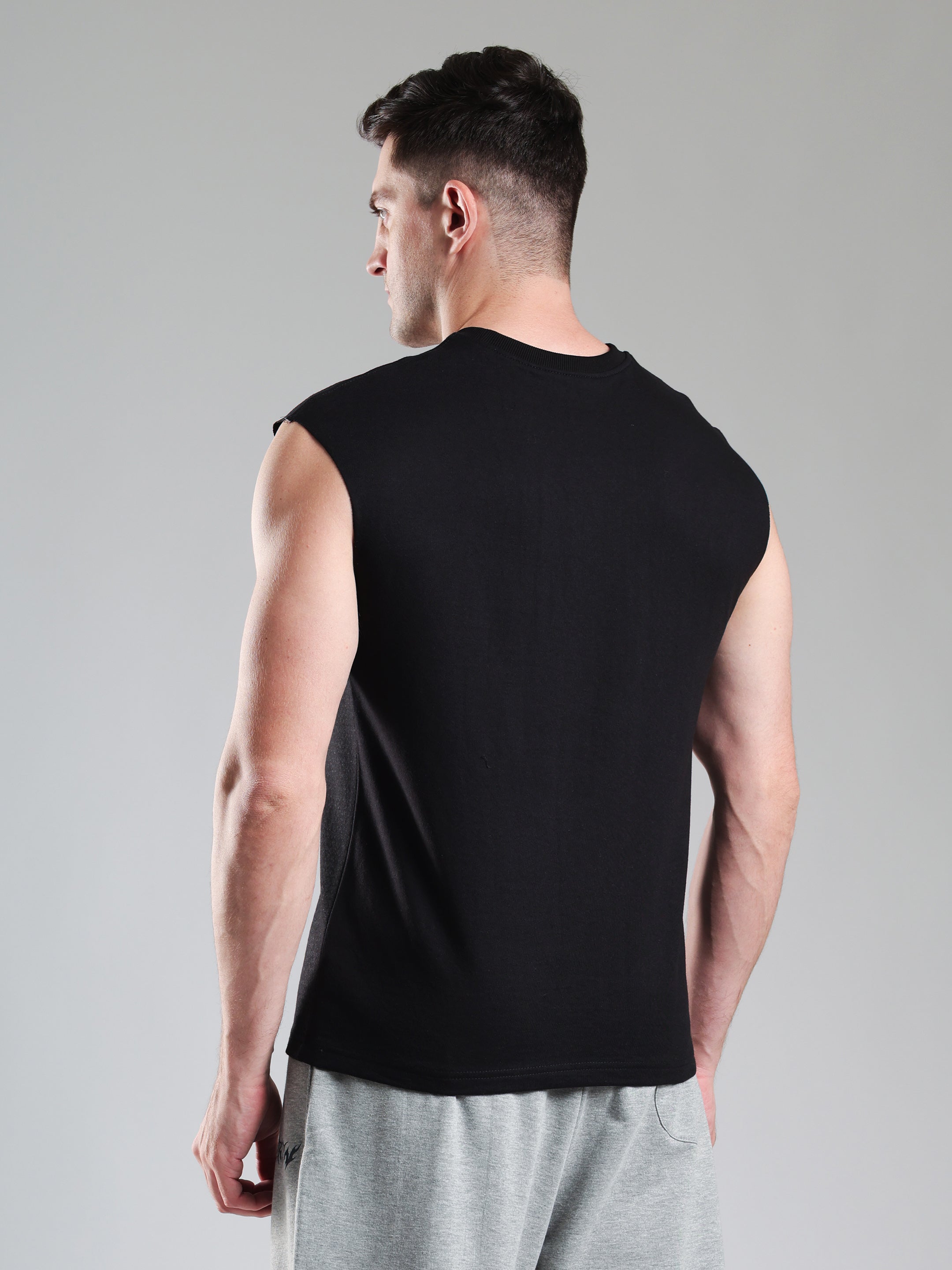 Superman Capsleeves Tee Black