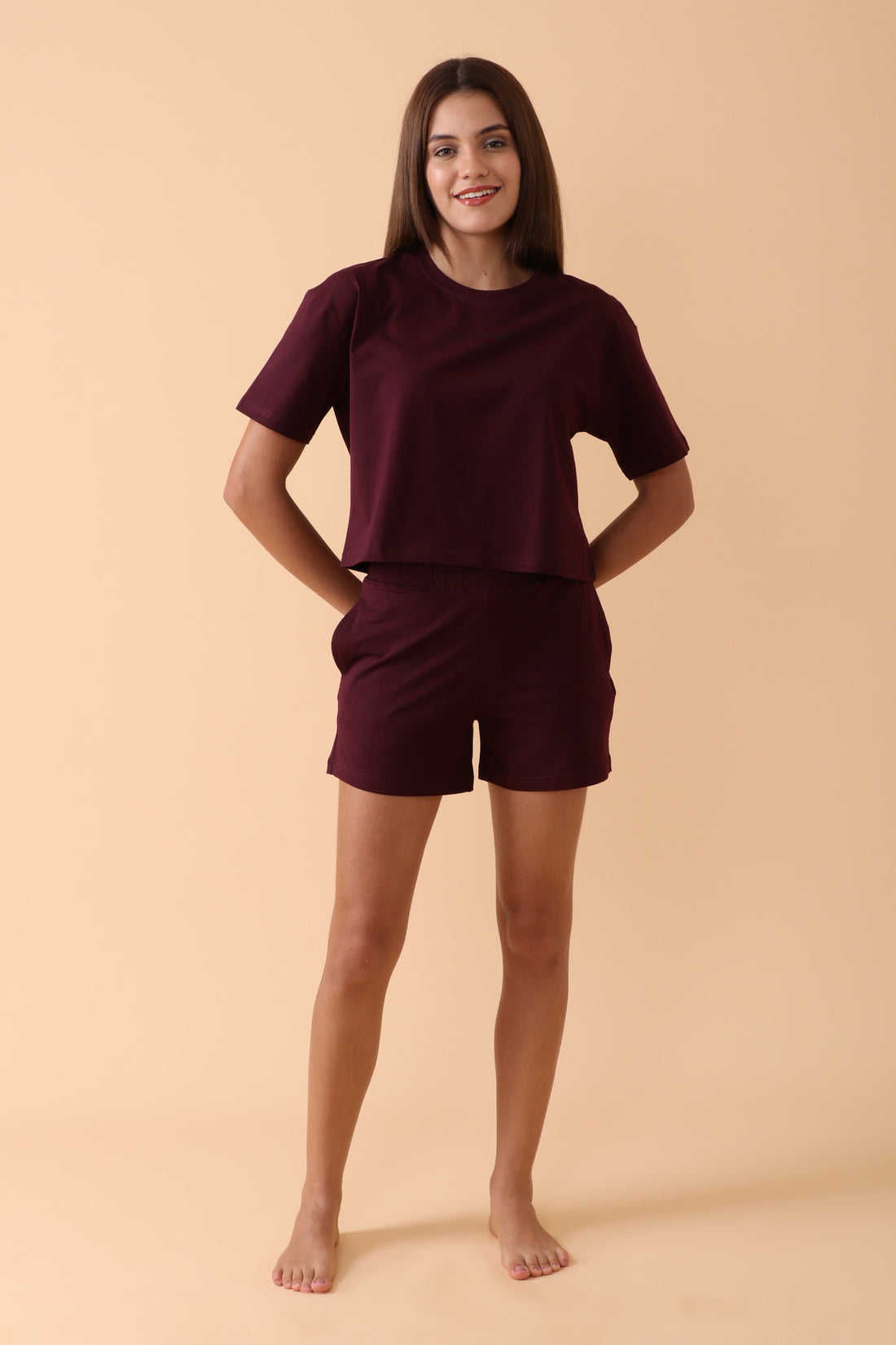 Chill Days Co-ord Set Rosé Rebel
