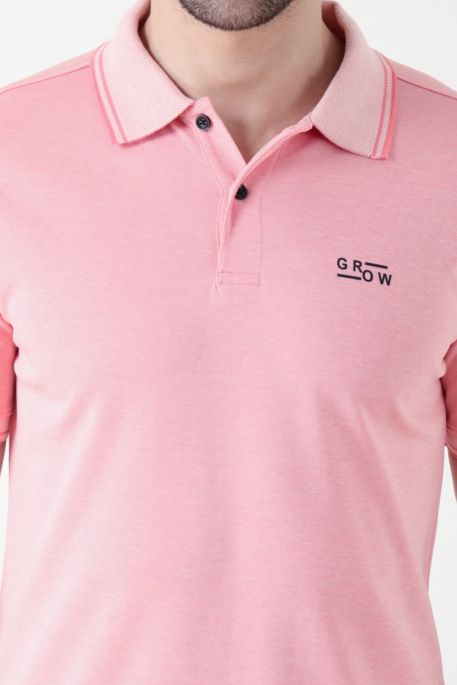 Premium Polo T-shirt Peach