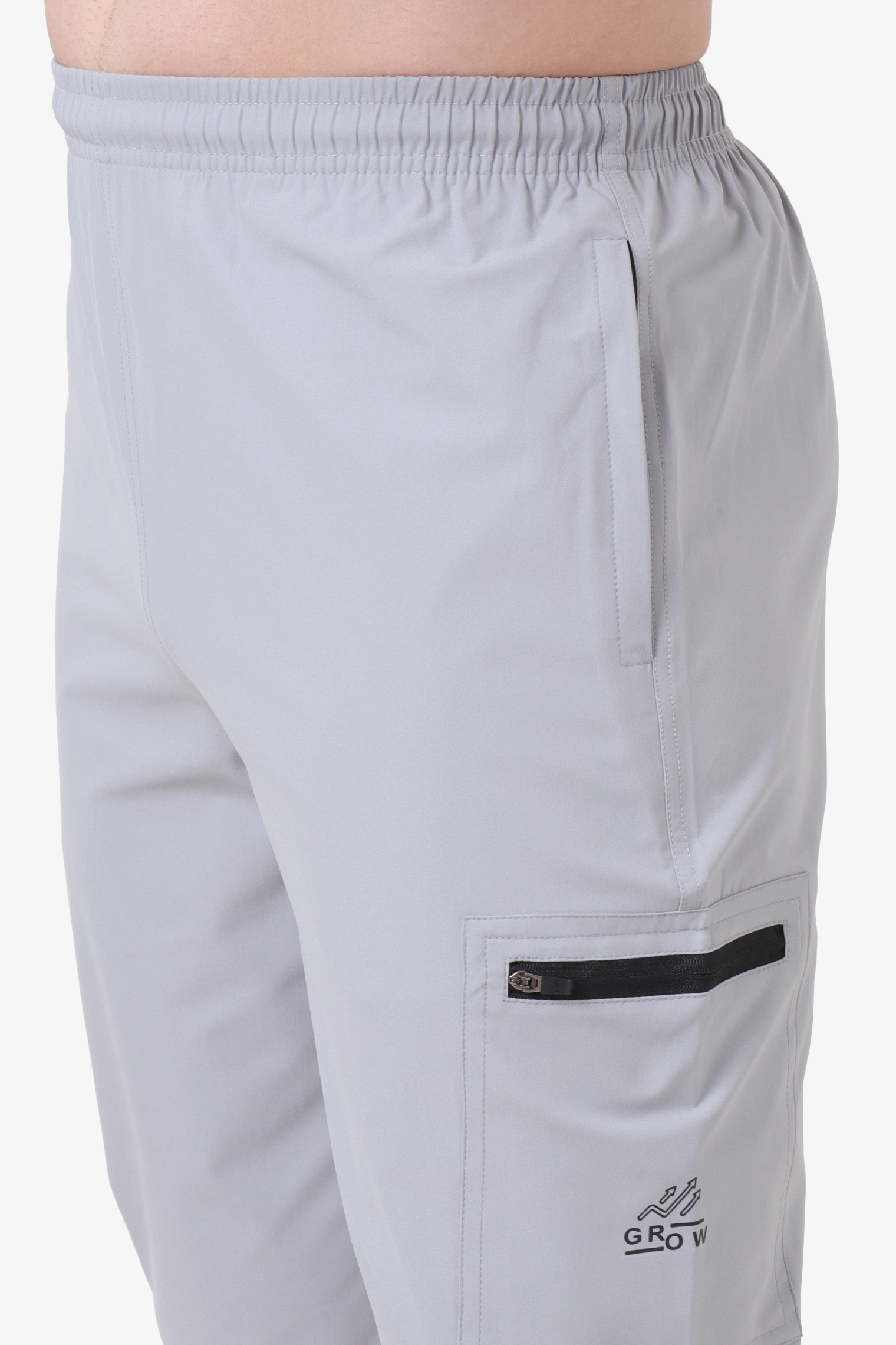 Ultra-Light Cargo Pants Light Grey