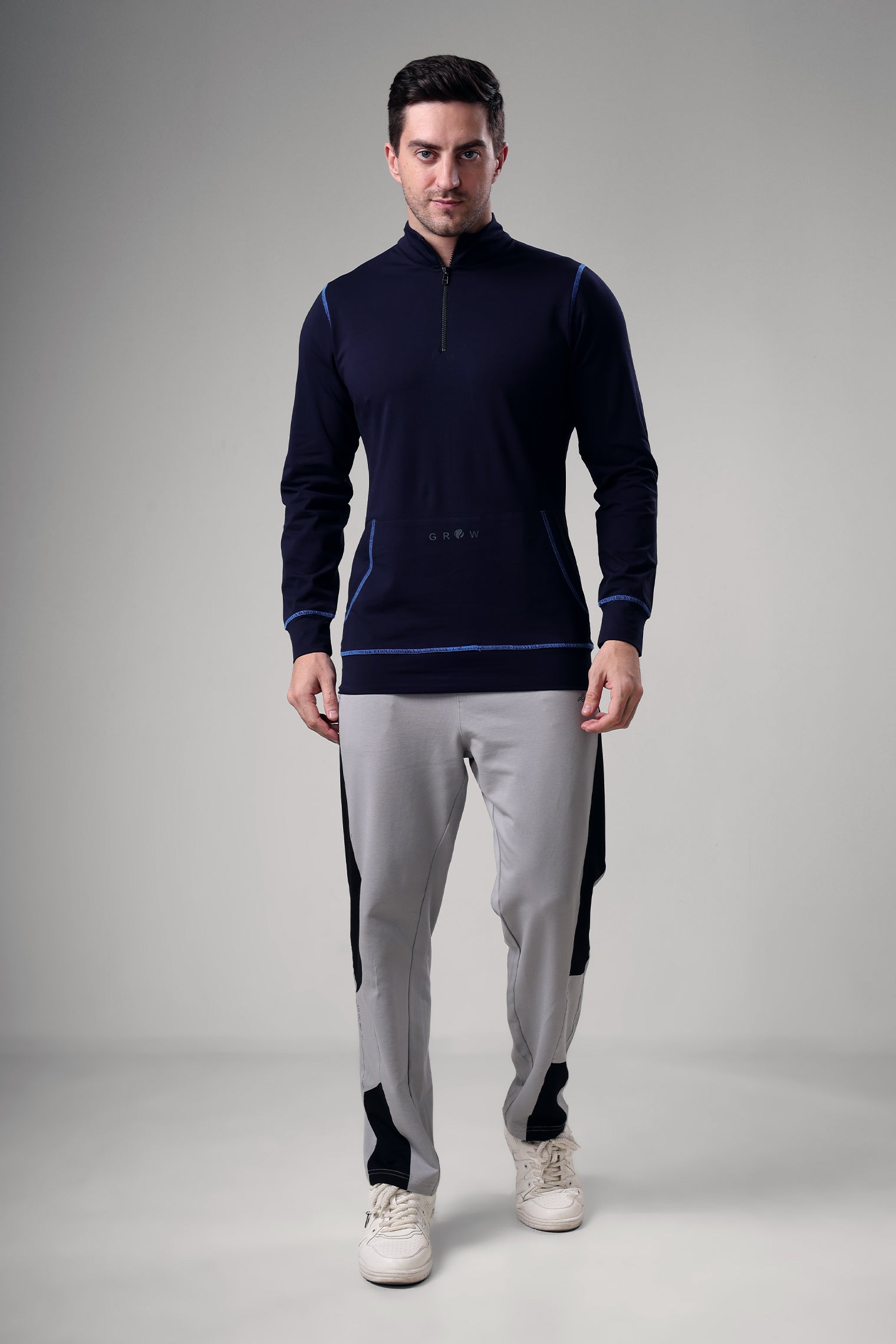 Grow 5T Pullover Navy