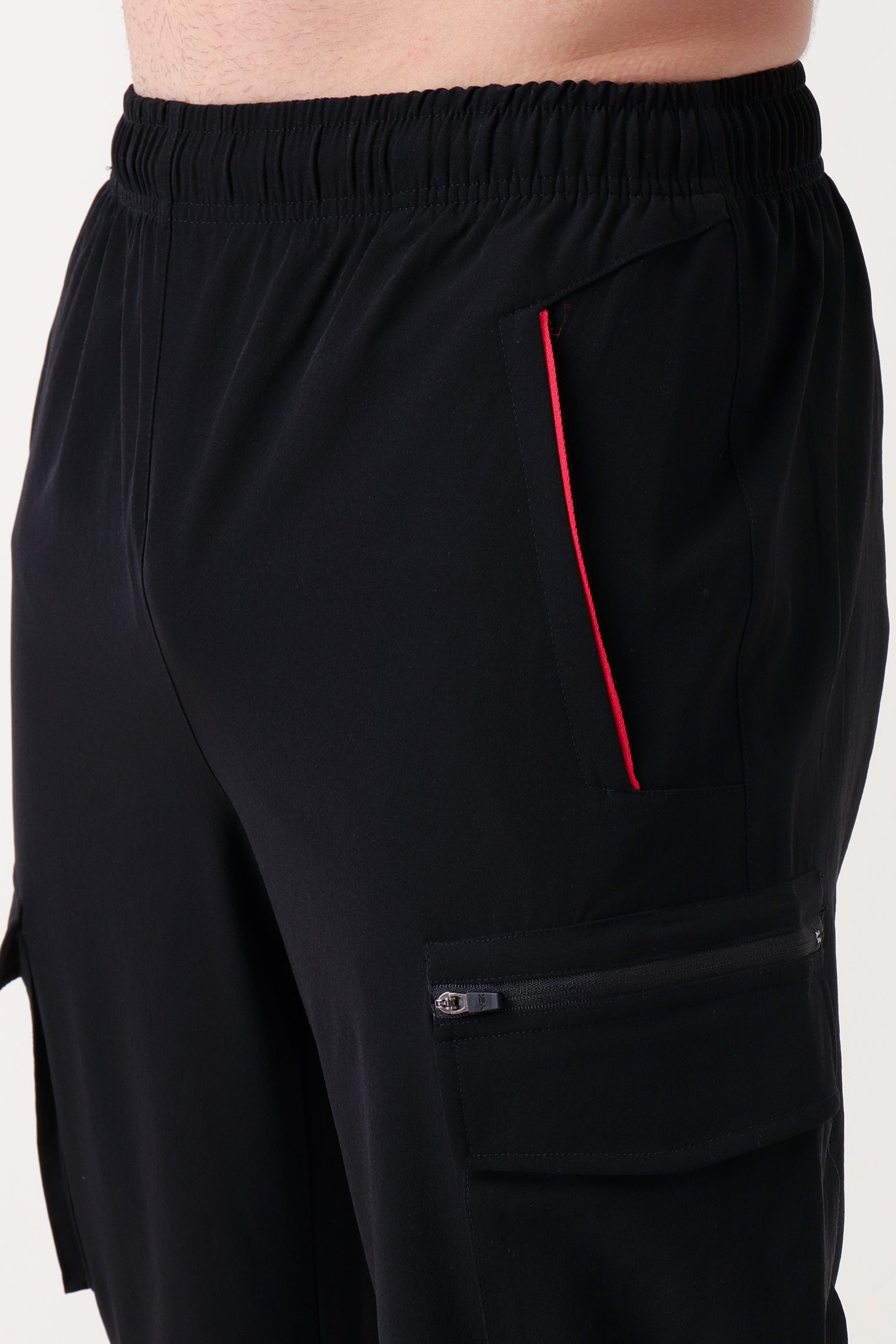 Grow Relax cargo Joggers Black