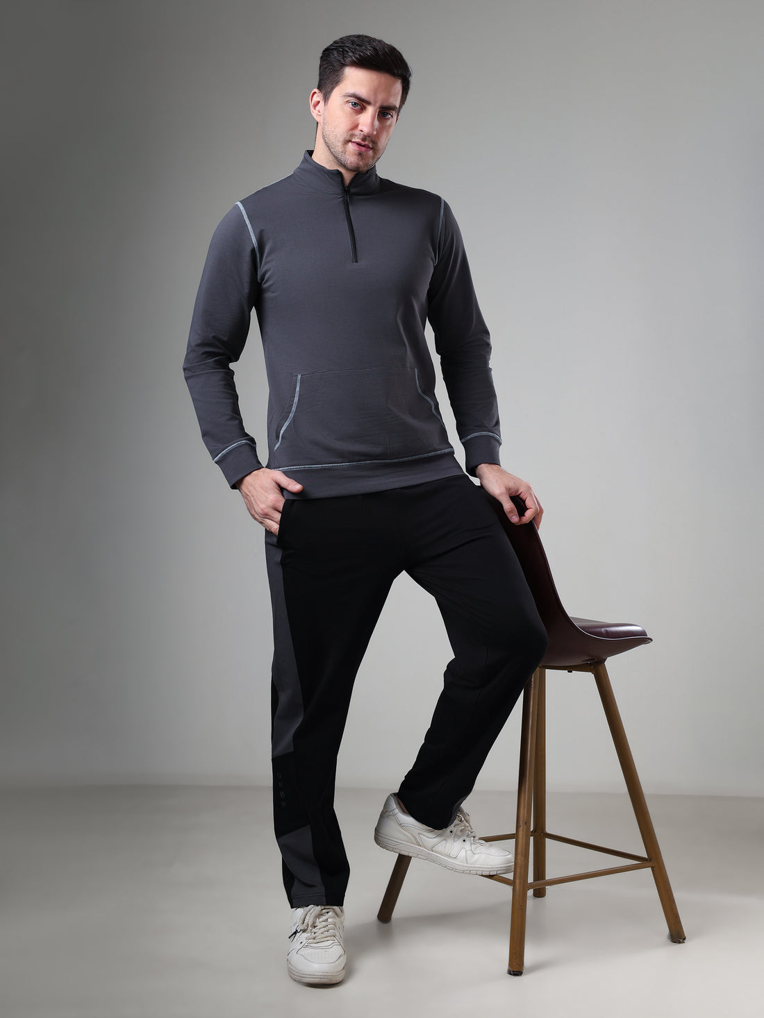 Grow 5T Pullover Dark Grey