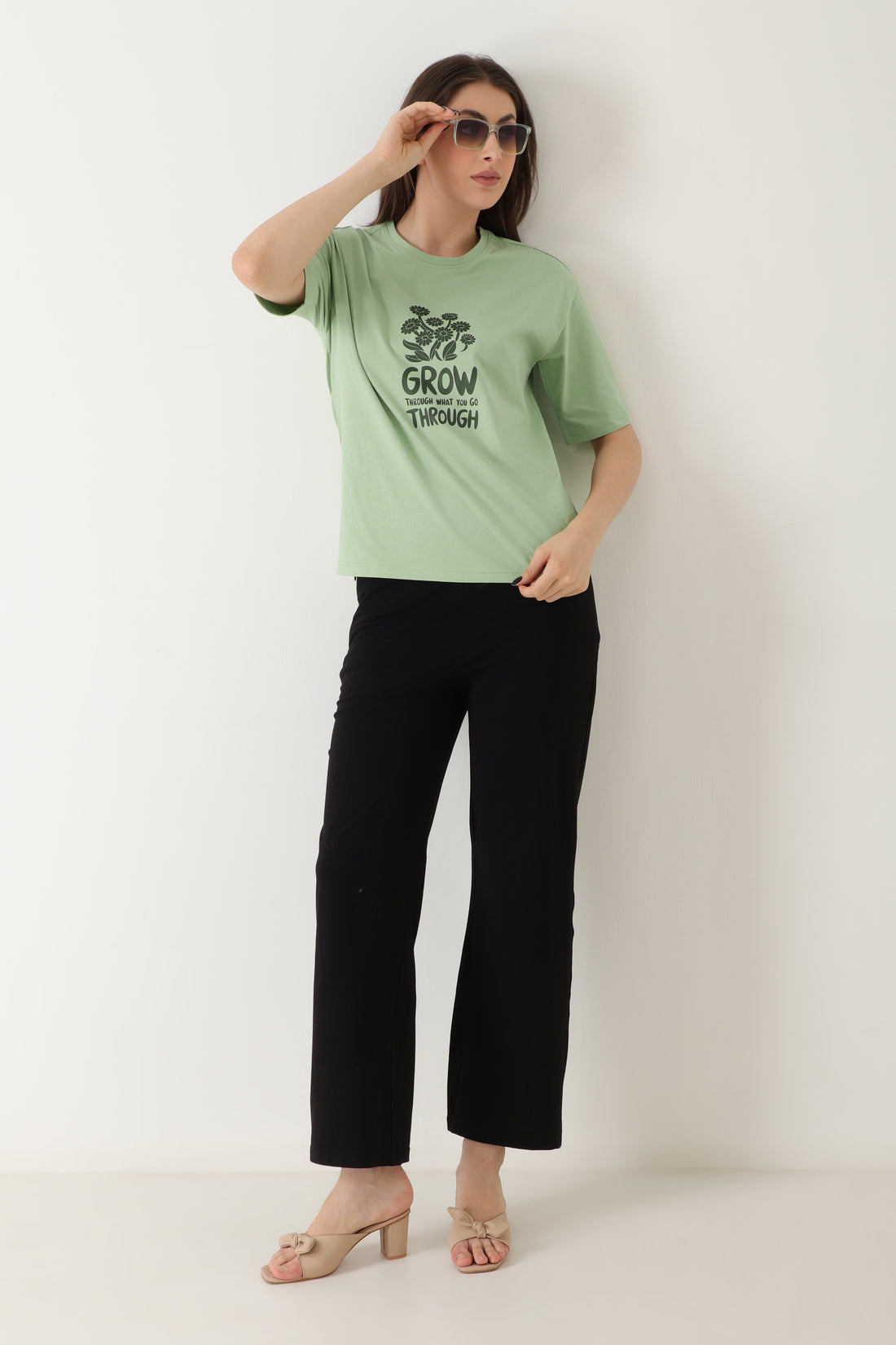 Lazee Luxe Tee Mint To Be