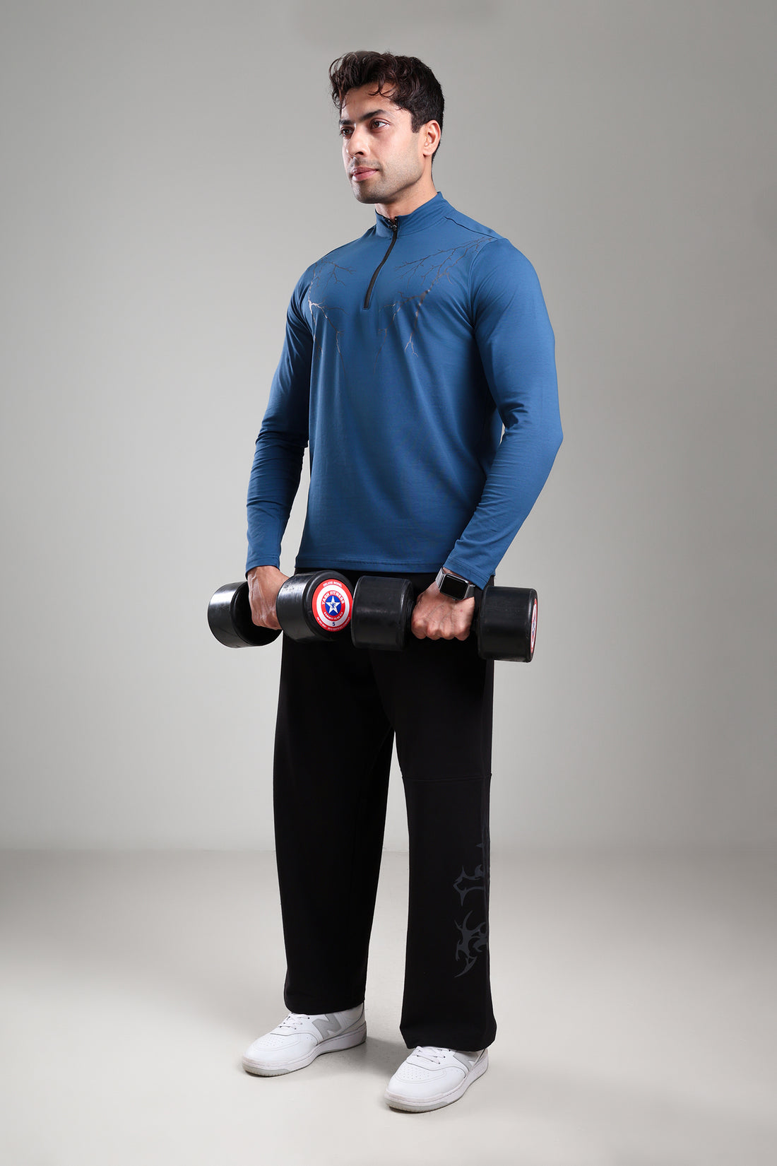 GROW ThunderFlex Zip Tshirt Airforce