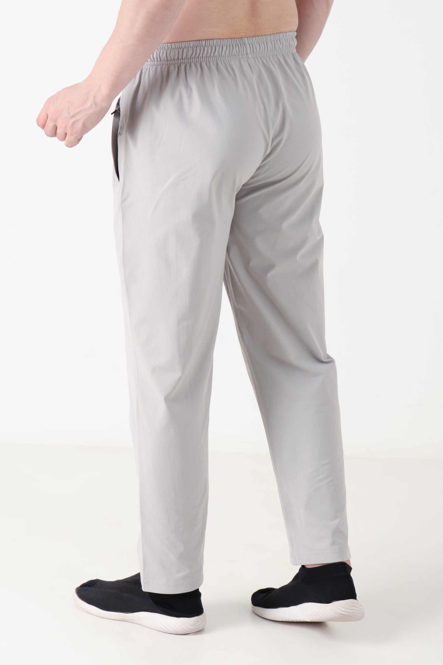 GROW Relaxed Comfy Joggers Light Grey