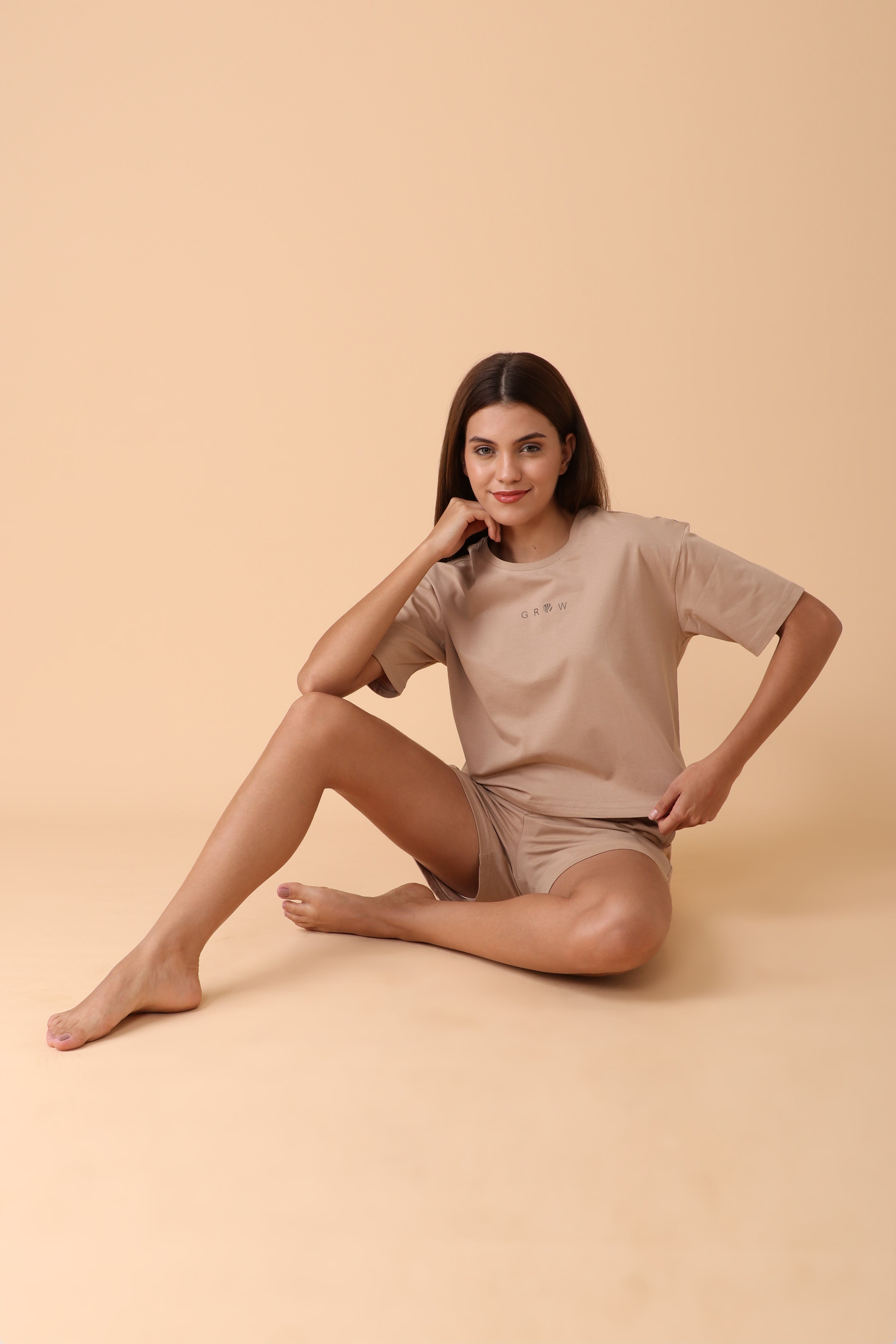 Chill Days Co-ord Set Creme Calm