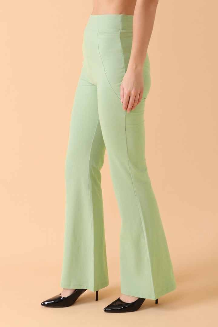 Easy Breezy Flare Flare Pant Pistachio Calm
