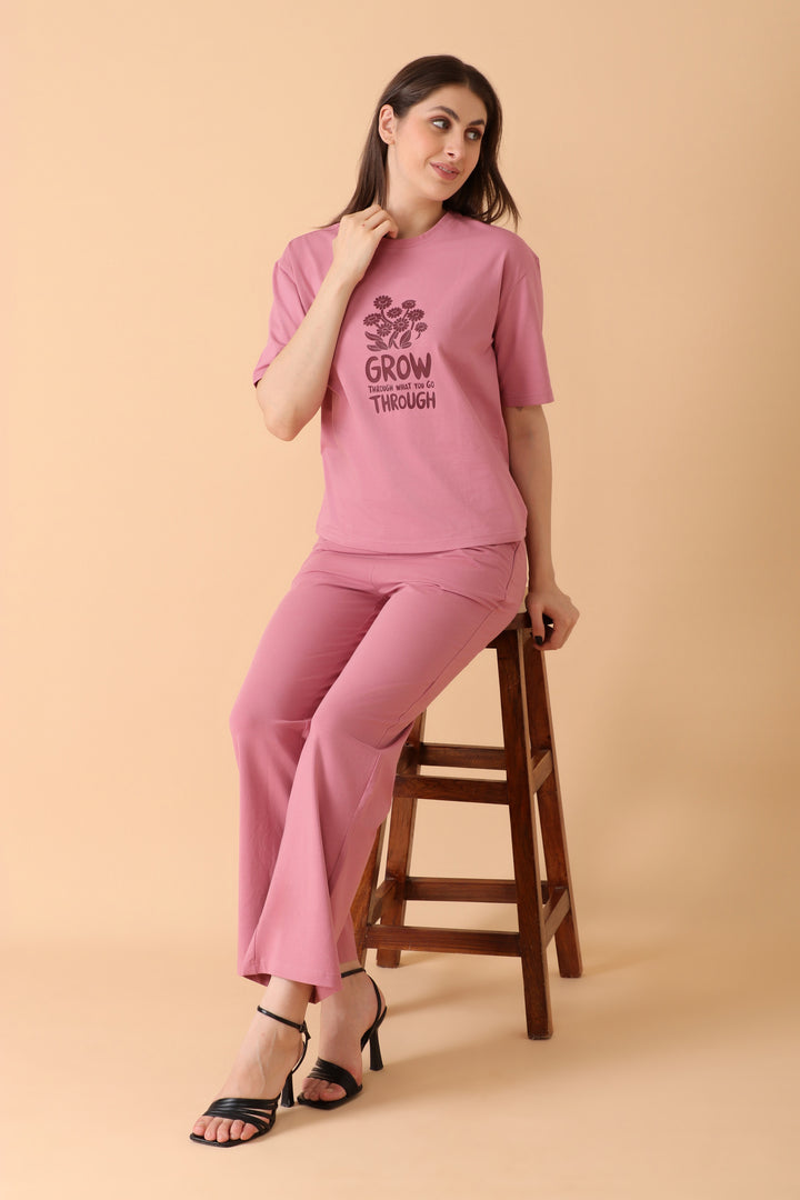Cloud Nine Co-ord set Onion Blush