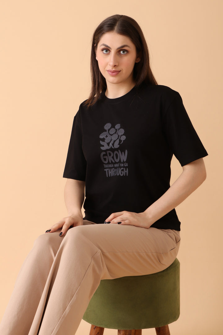 Lazee Luxe Tee Black Magic