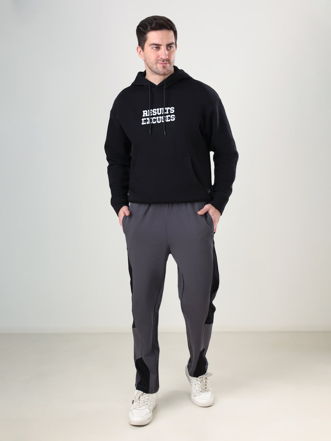 Grow Knitted Terry joggers Dark Grey