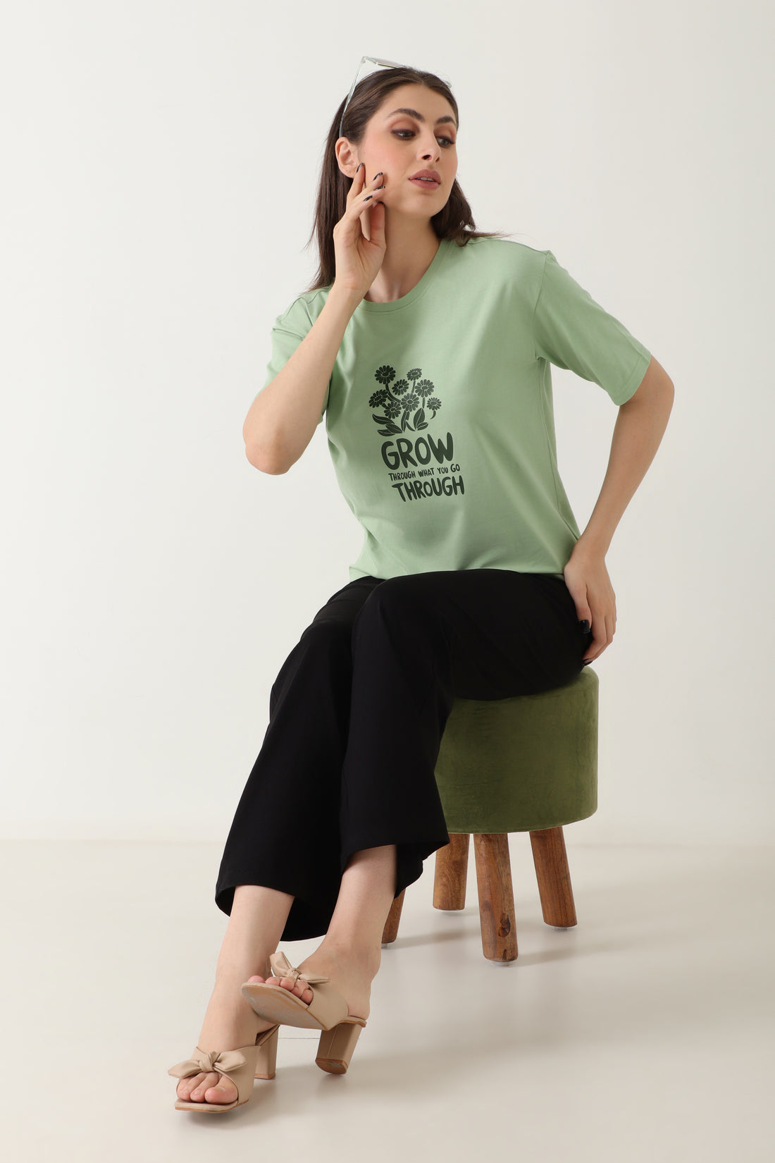 Lazee Luxe Tee Mint To Be