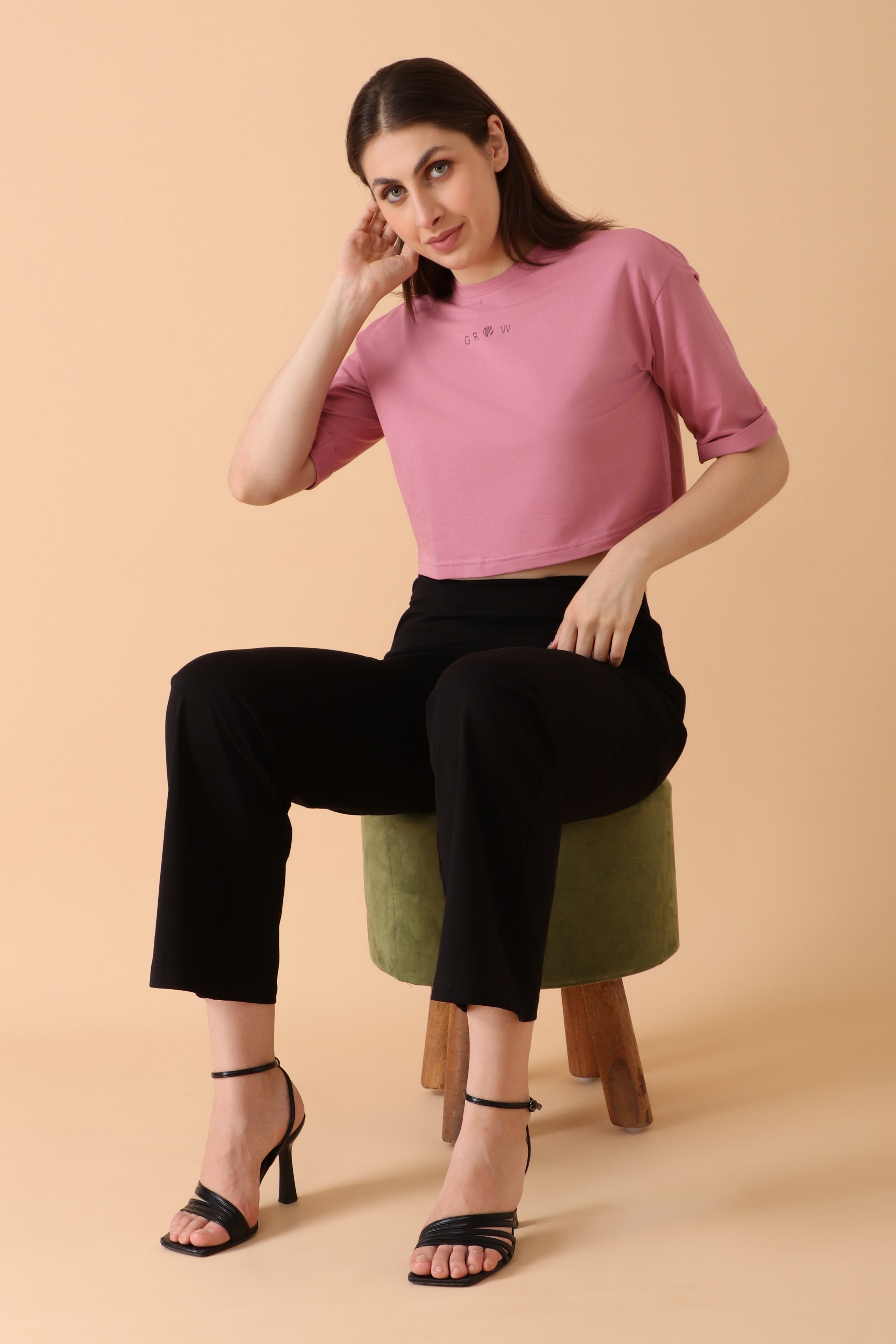 Crop Queen👑Top Blush Rush