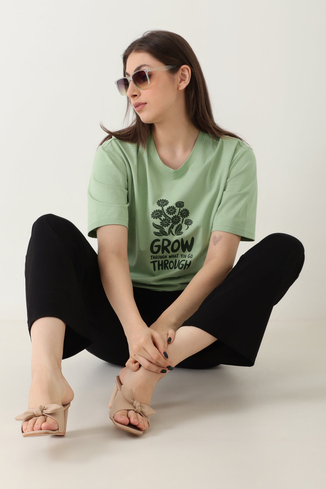 Lazee Luxe Tee Mint To Be
