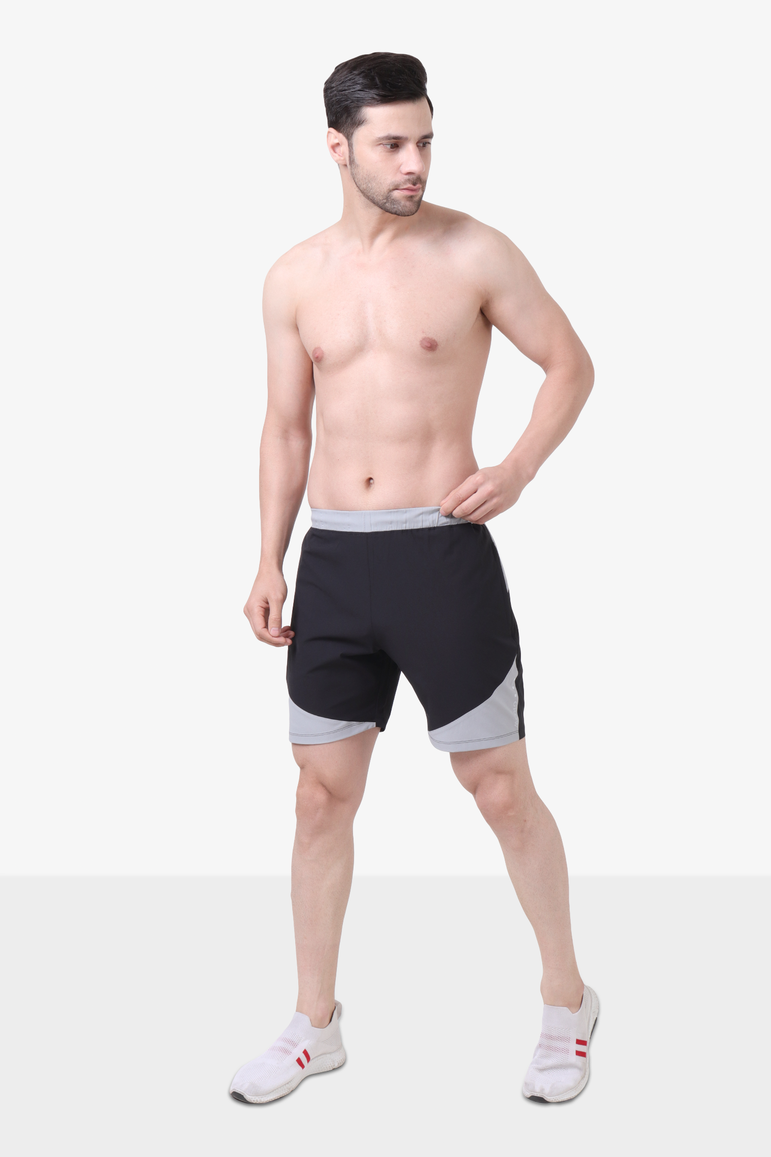 Comfy Stylish Shorts Black/Grey