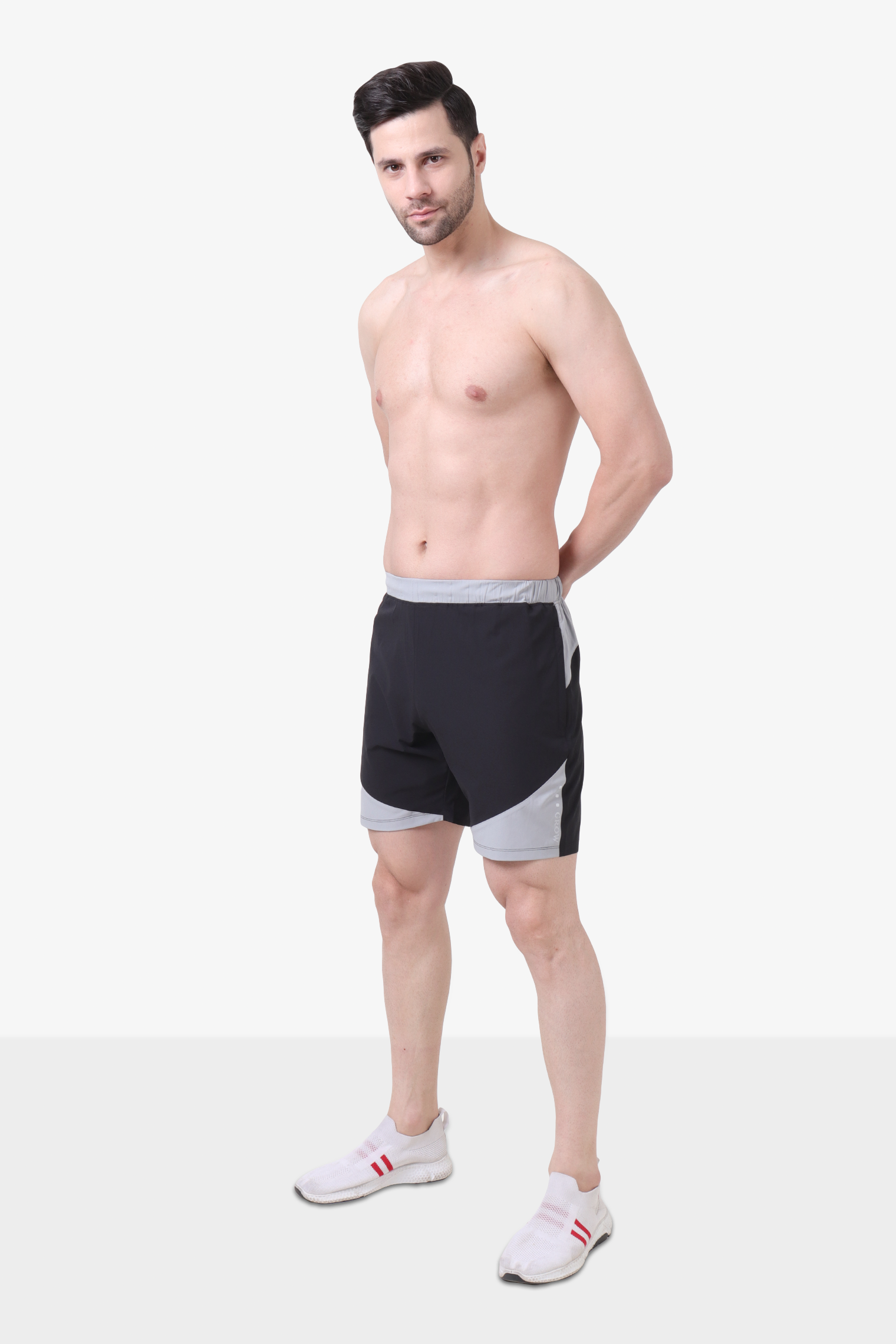 Comfy Stylish Shorts Black/Grey