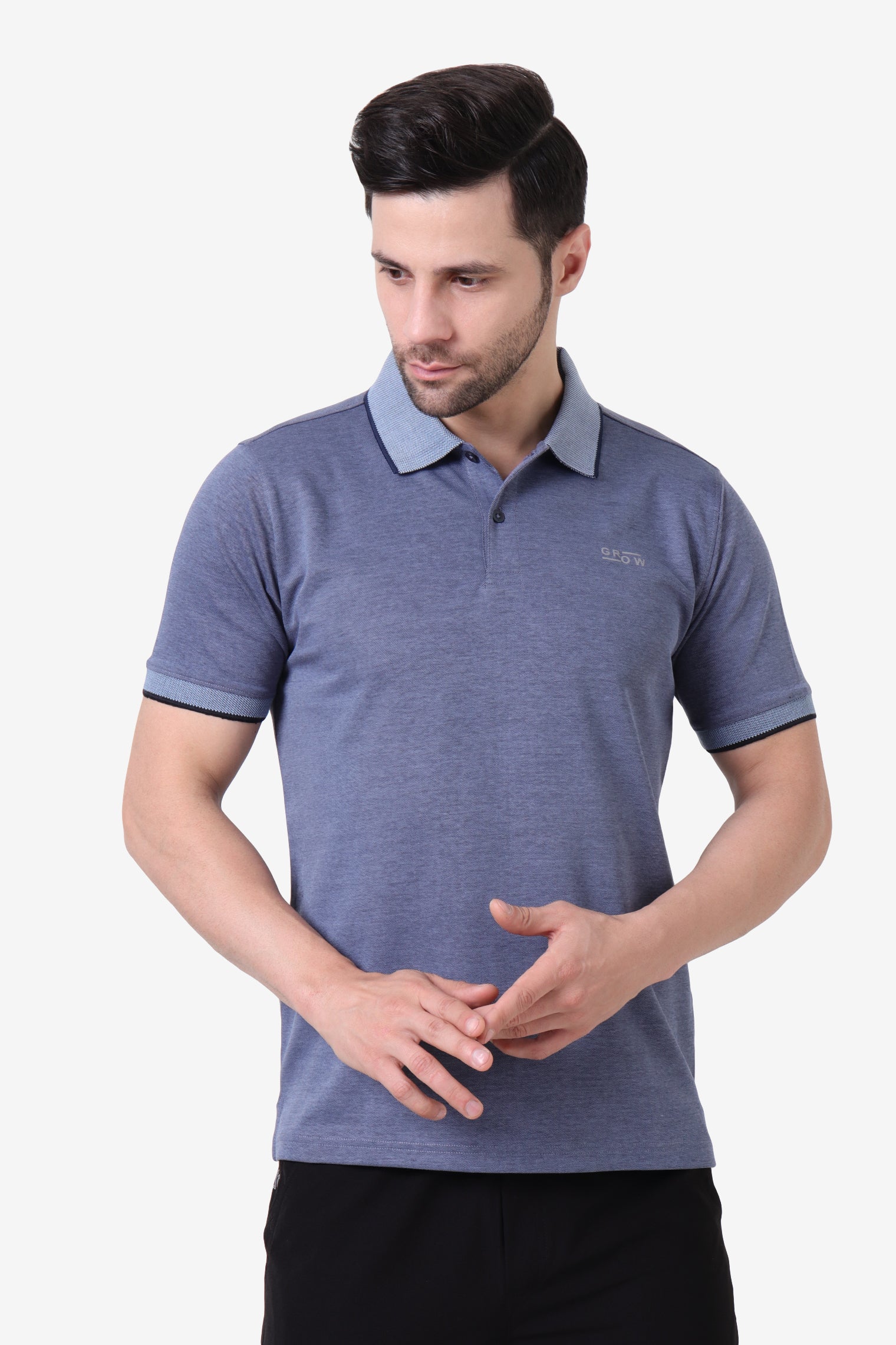 Premium Polo T-shirt Navy