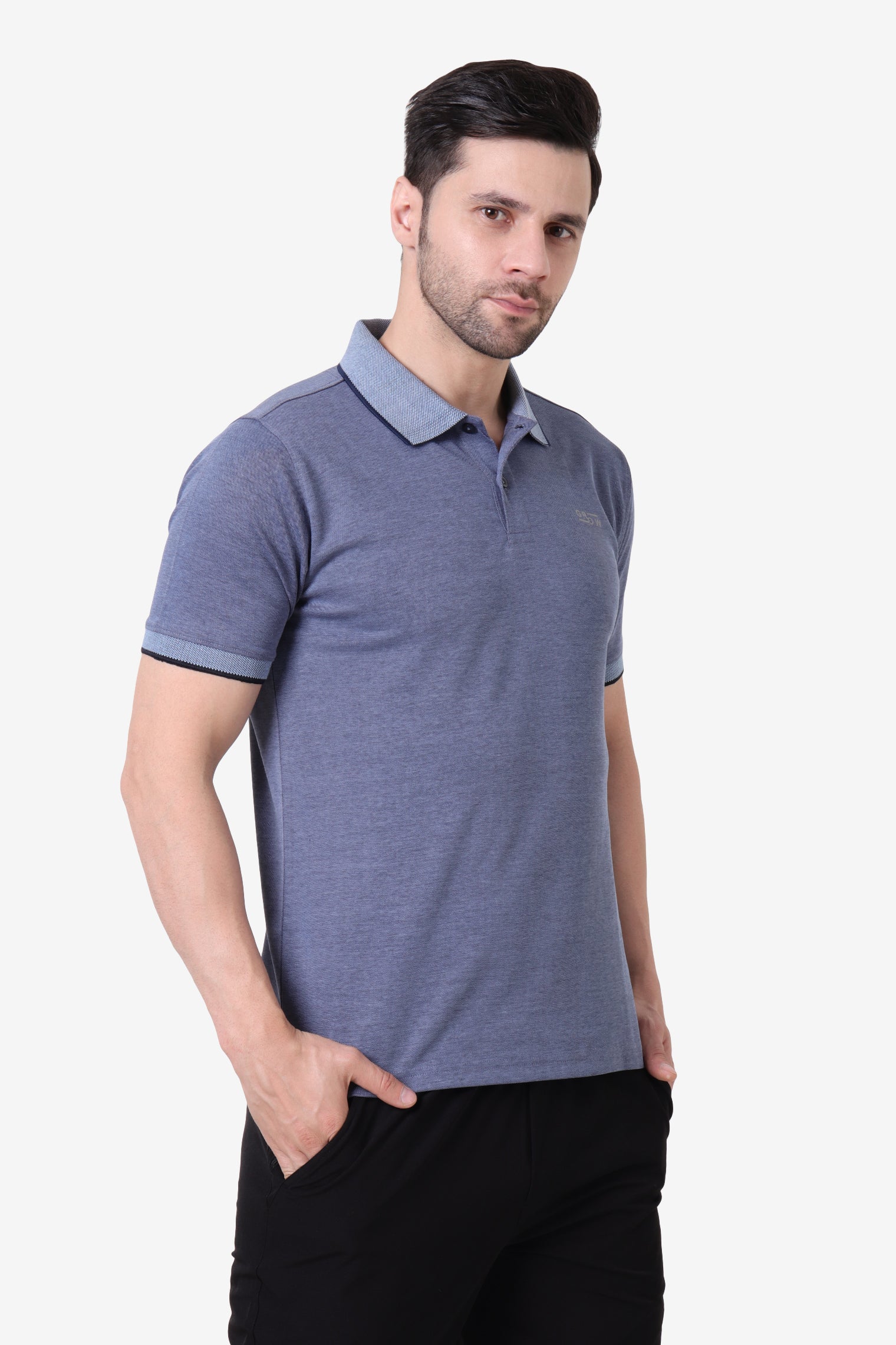 Premium Polo T-shirt Navy