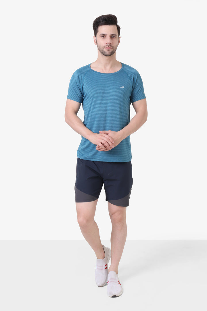 Raglan Sleeve High Performance T-shirt Teal