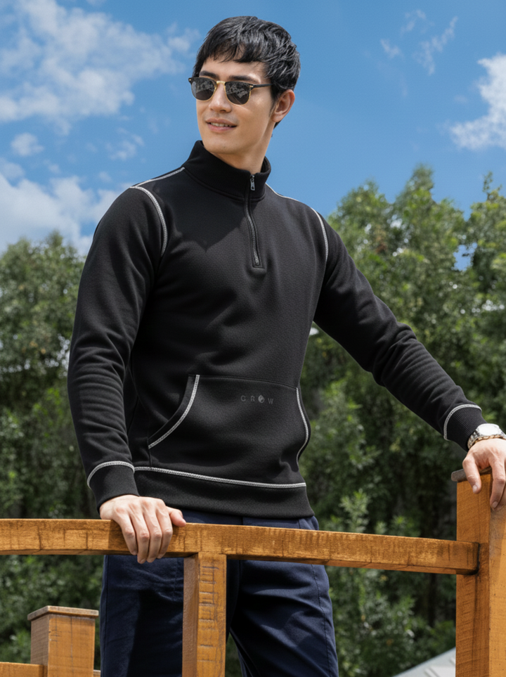 Grow 5T Pullover Black/grey