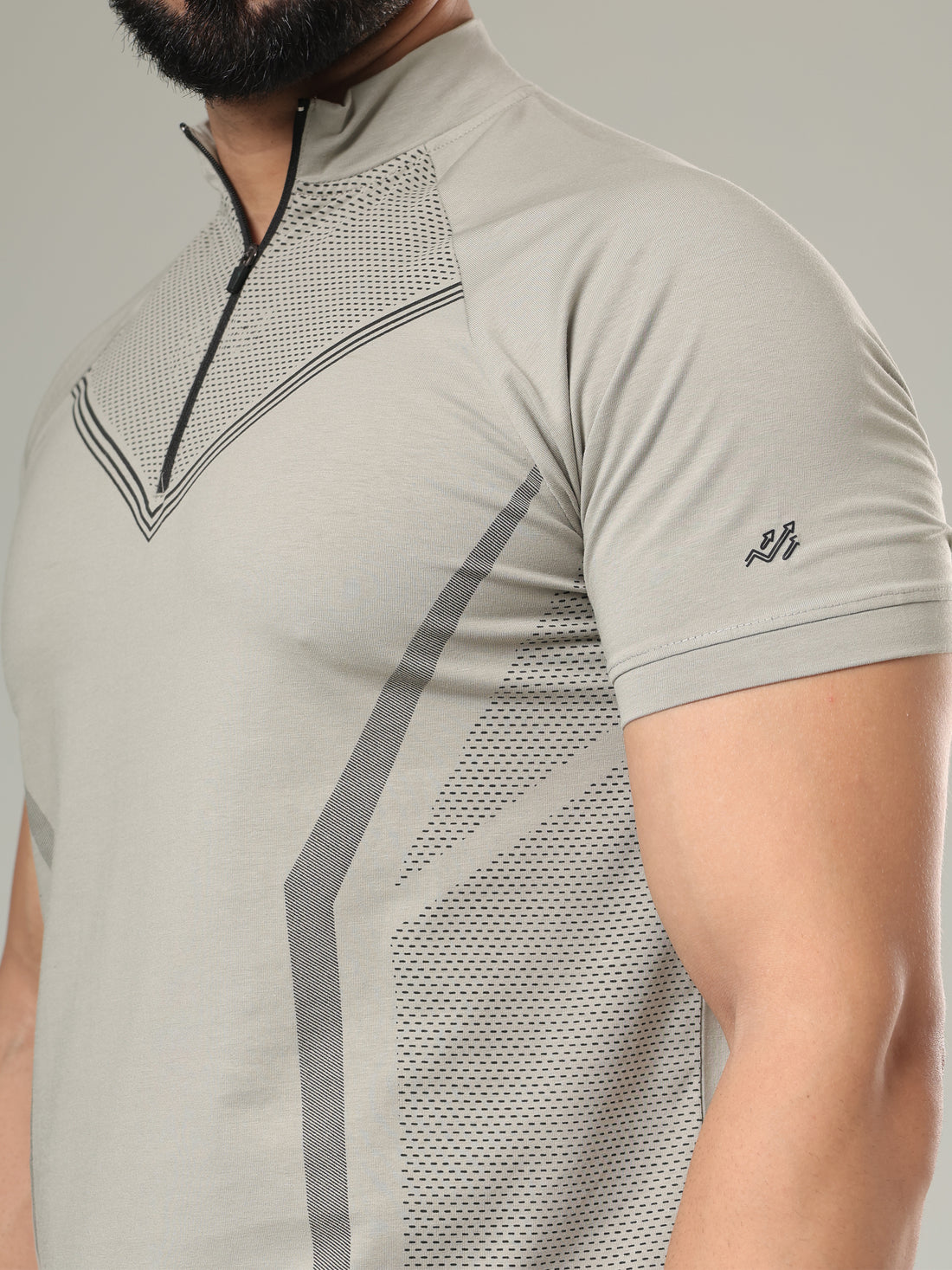 Grow Coreflex Quarter Zip Light Grey