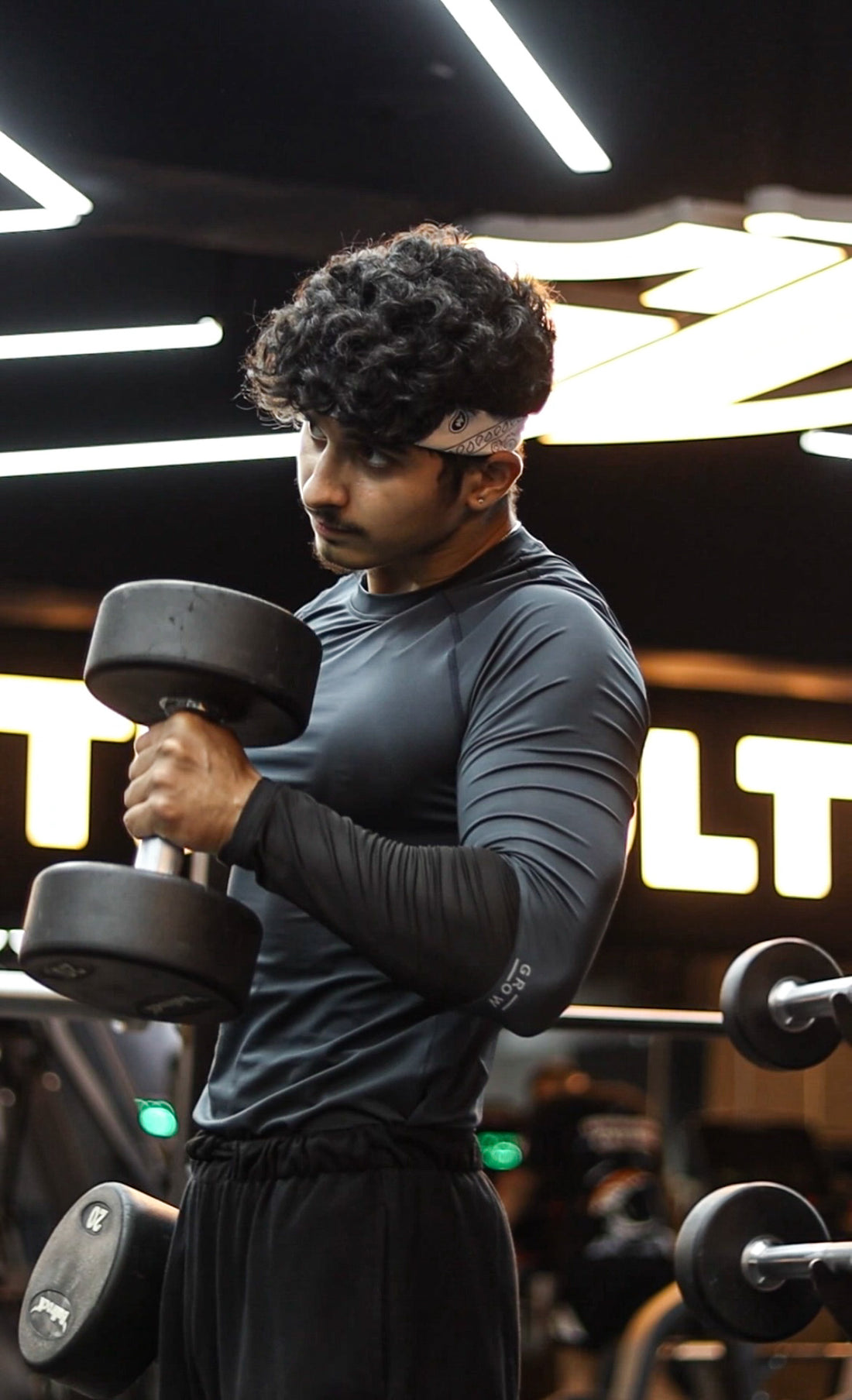Elevate Compression T-shirt Grey