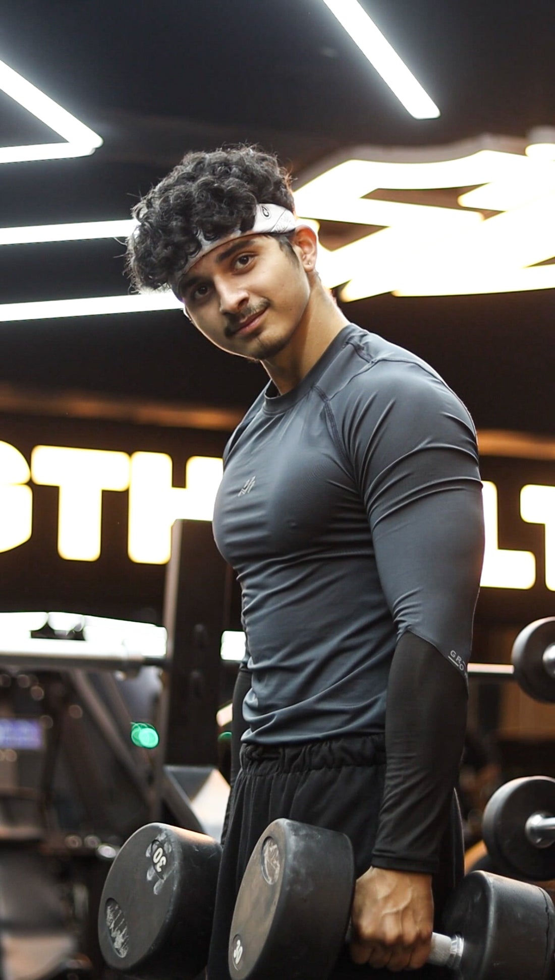 Elevate Compression T-shirt Grey