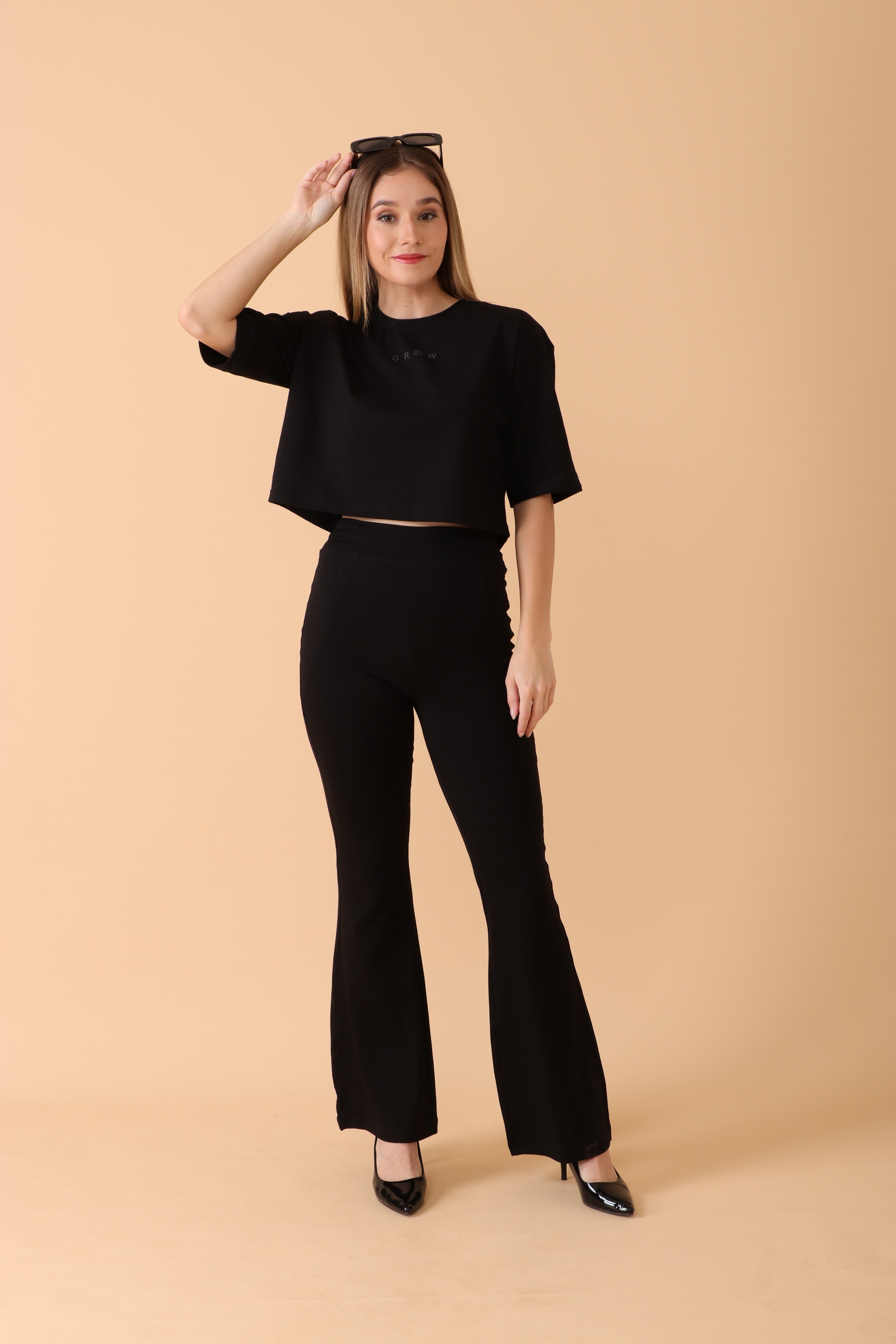 Easy Breezy Flare Pant Baby Black