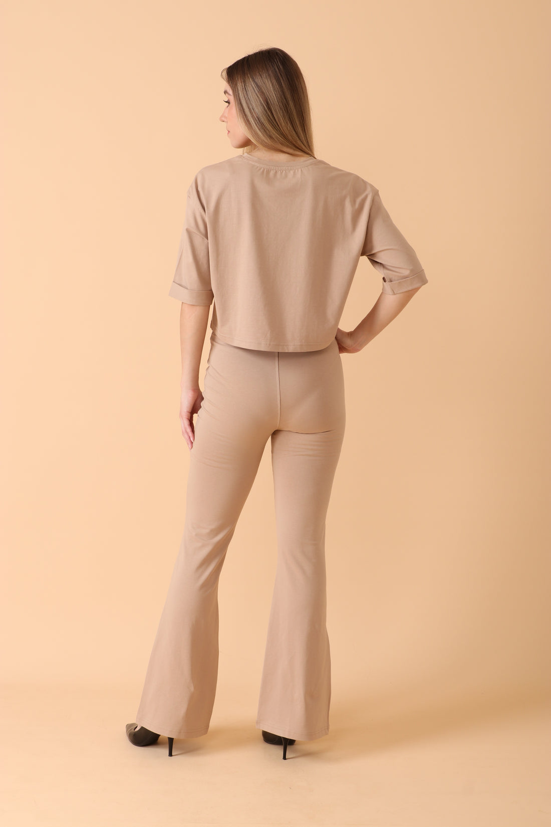 GROW Lounge Luxe Co-ord Set Beige Beauty