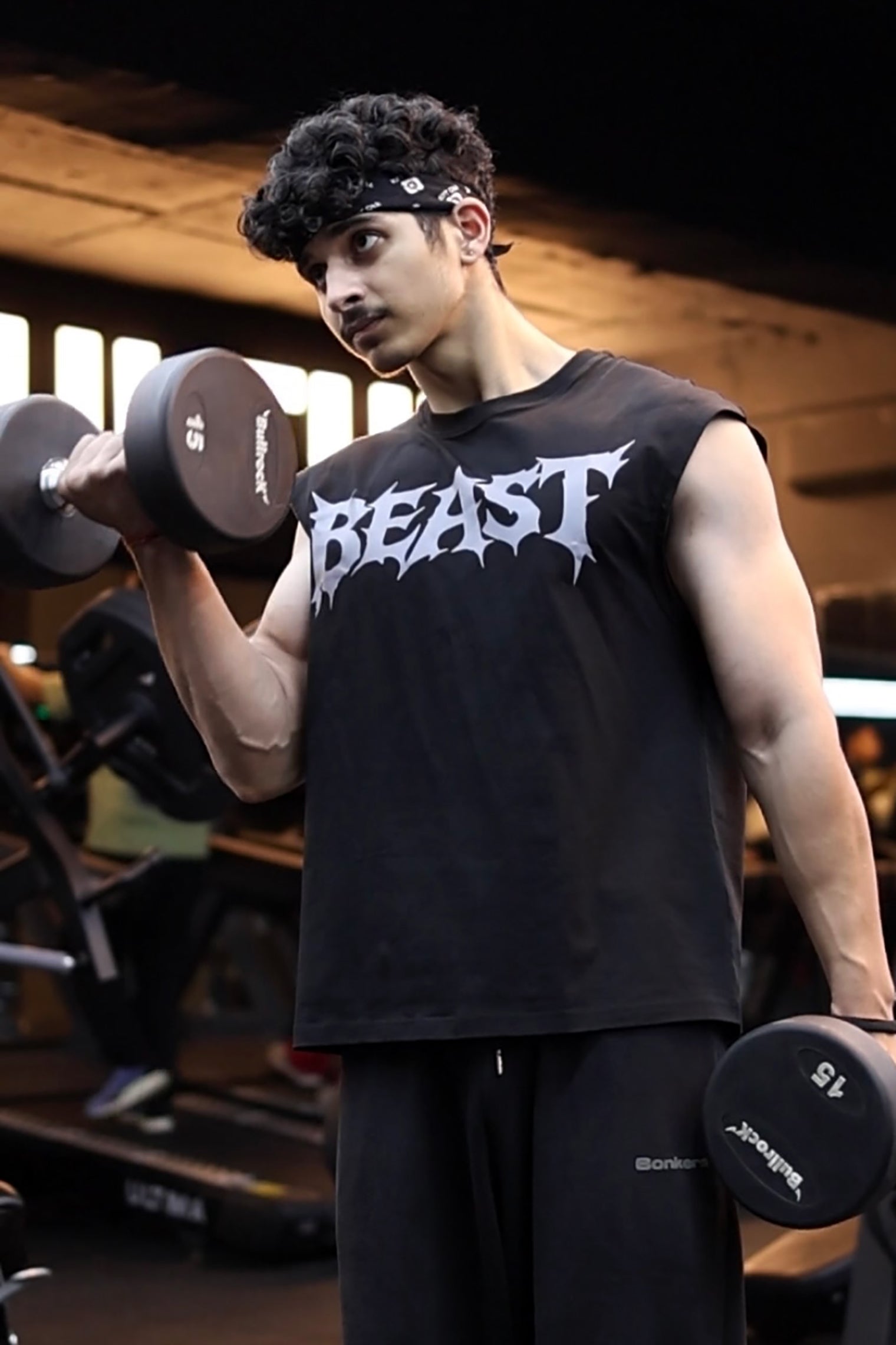 Beast oversize Capsleeves T-shirt