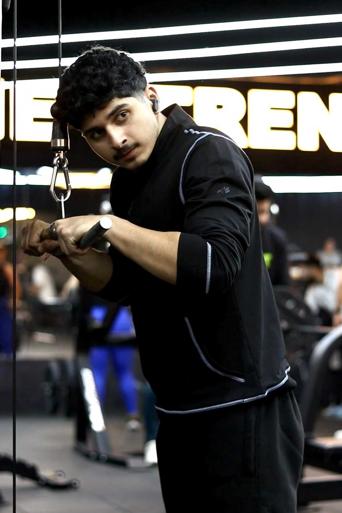 Grow 5T Pullover Black/grey