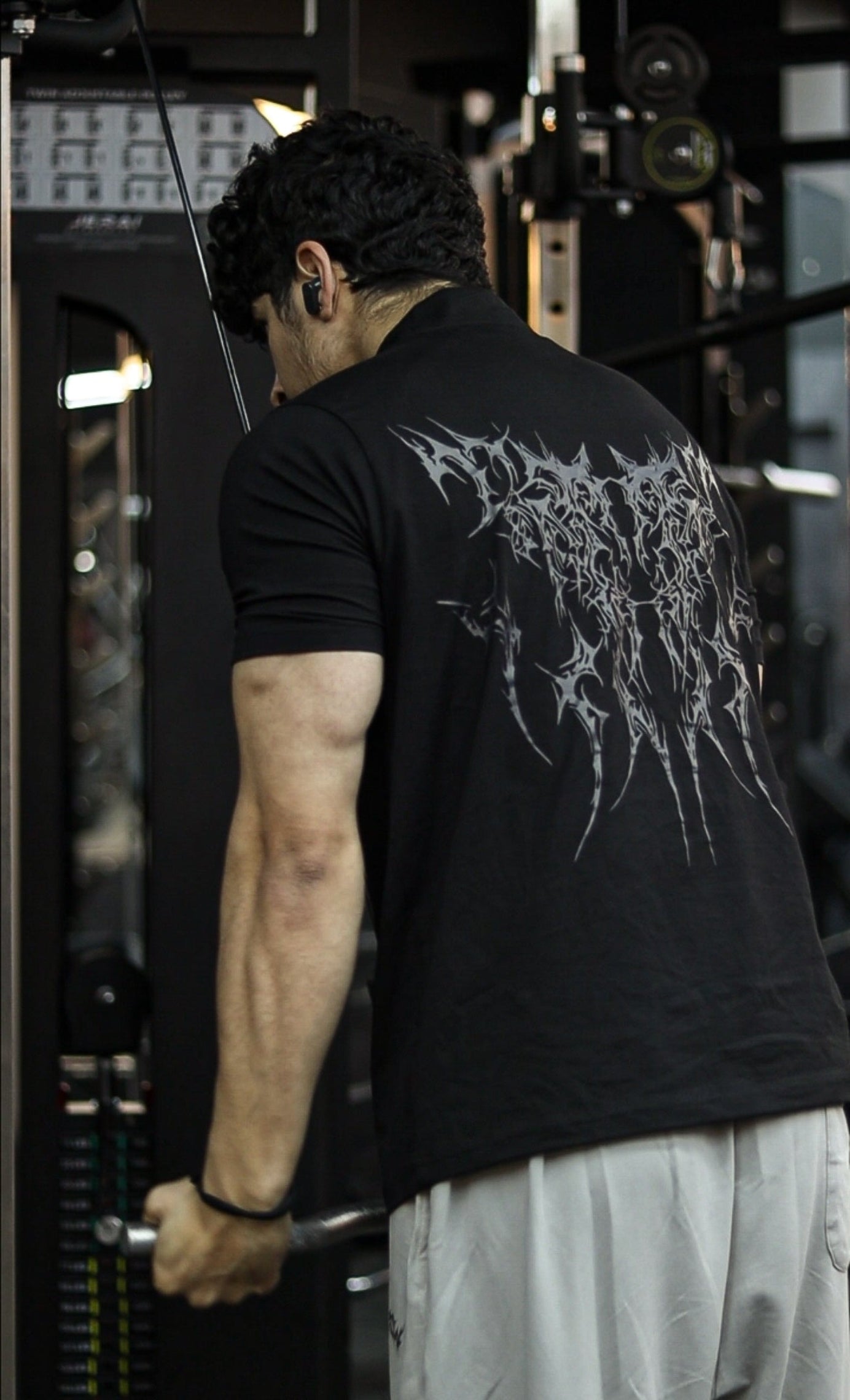 GROW AlphaFlex Quarter Zip Tshirt Black