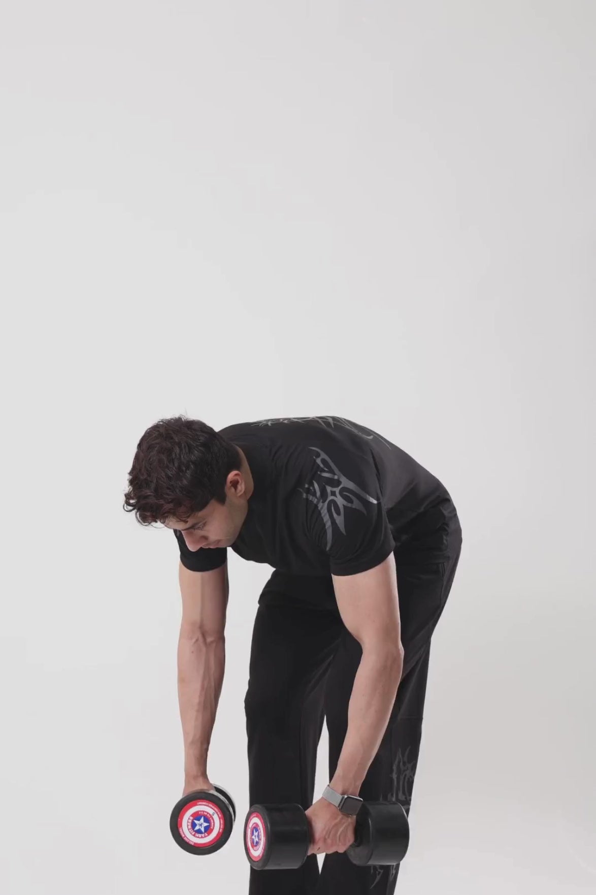 GROW ShadowTribe Zip Tshirt Black
