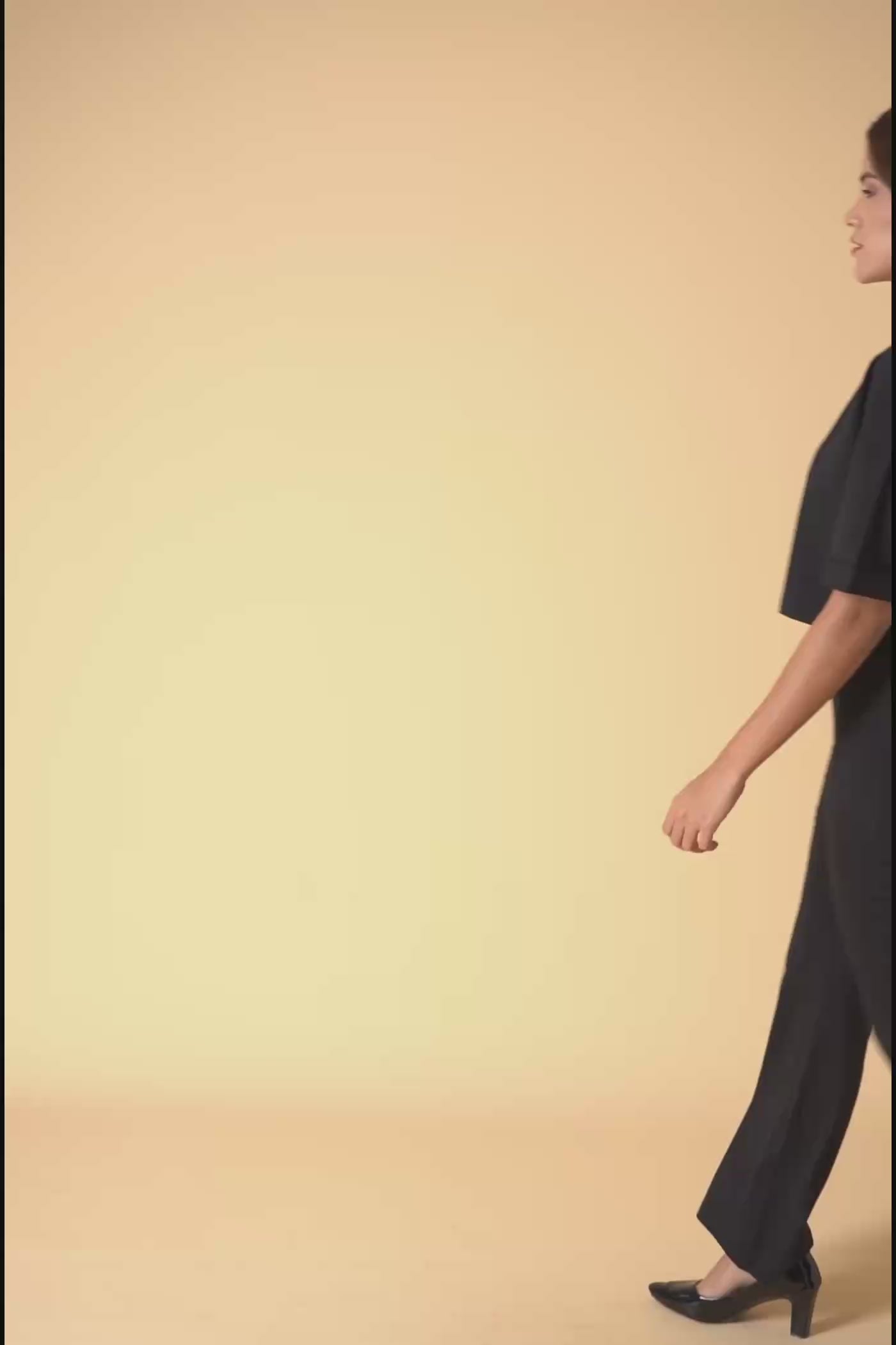 GROW Lounge Luxe Co-ord Set Bae Black