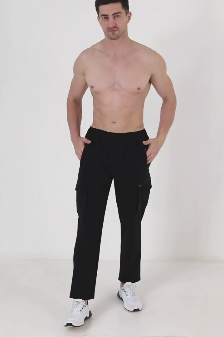 Grow Relax cargo Joggers Navy